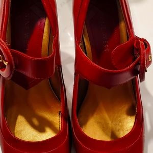 Nine West Red Heal Shoes